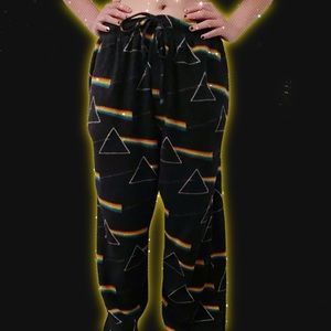 🌈 pink floyd dark side of the moon pj pants 🌈